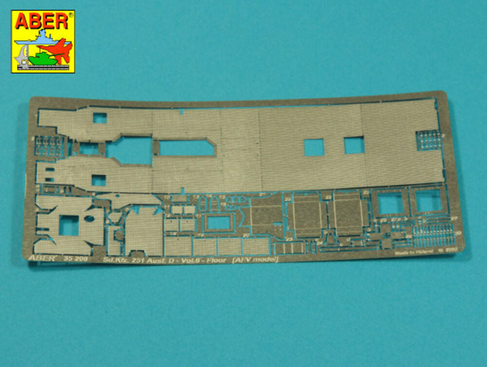 Sd.Kfz.251/1 Ausf.D Vol.6.-Additional set Floor cz.6-pod?oga