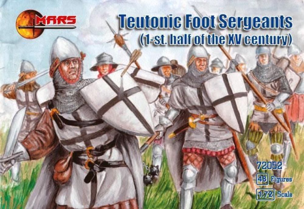 Teutonic foot sergeants, 1st half of XV