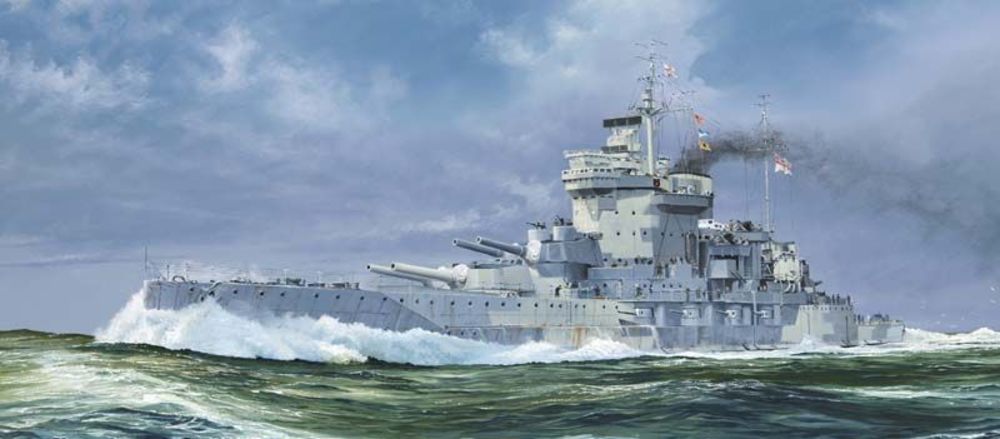 HMS Warspite 1942