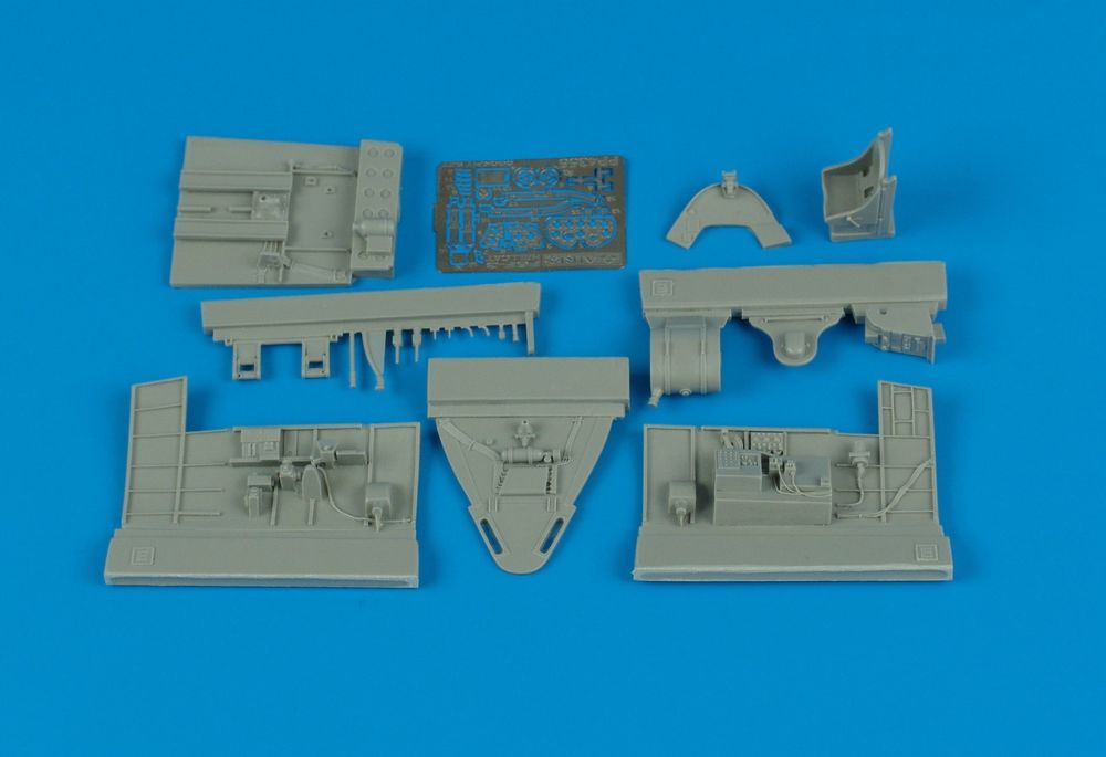 F6F-3 Hellcat Cockpit Set f��r Eduard Bausatz