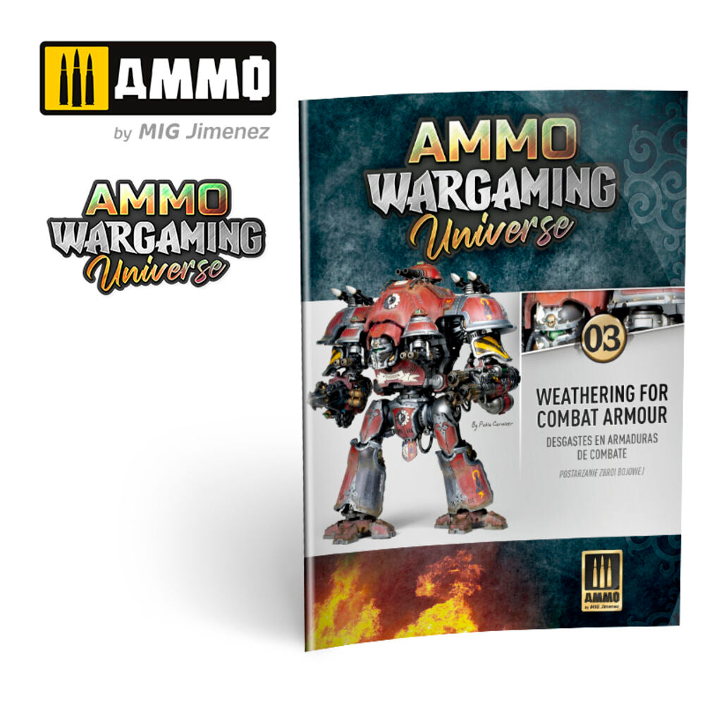 AMMO WARGAMING UNIVERSE Book 03 - Weathering Combat Armour (English, Castellano, Polski)