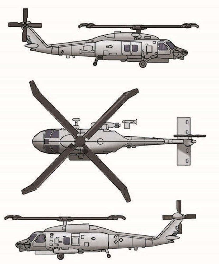 SH-60K Sea Hawk (6 aircraft)