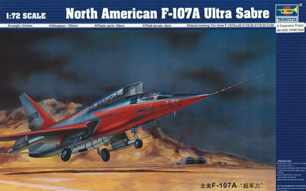 North American F-107 A Ultra Sabre