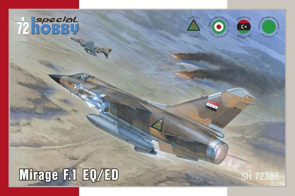 Mirage F.1 EQ/ED 1/72