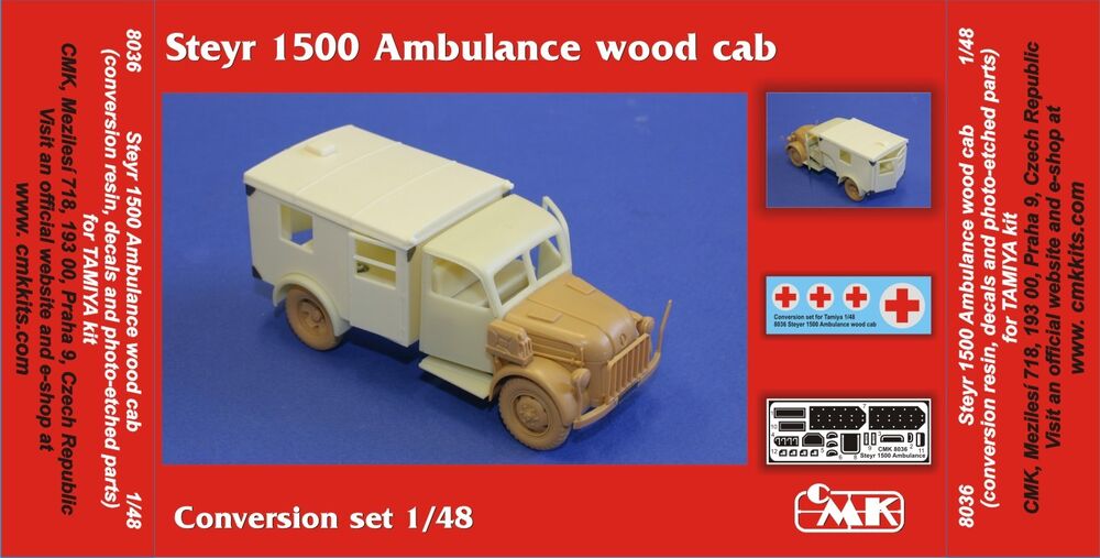 Steyr 1500 Ambulance Wood cab