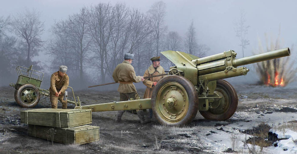 Soviet 122mm Howitzer 1938 M-30 Early Ve