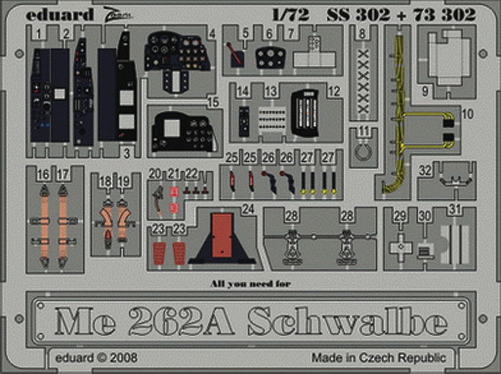 Me 262A Schwalbe f��r Academy Bausatz