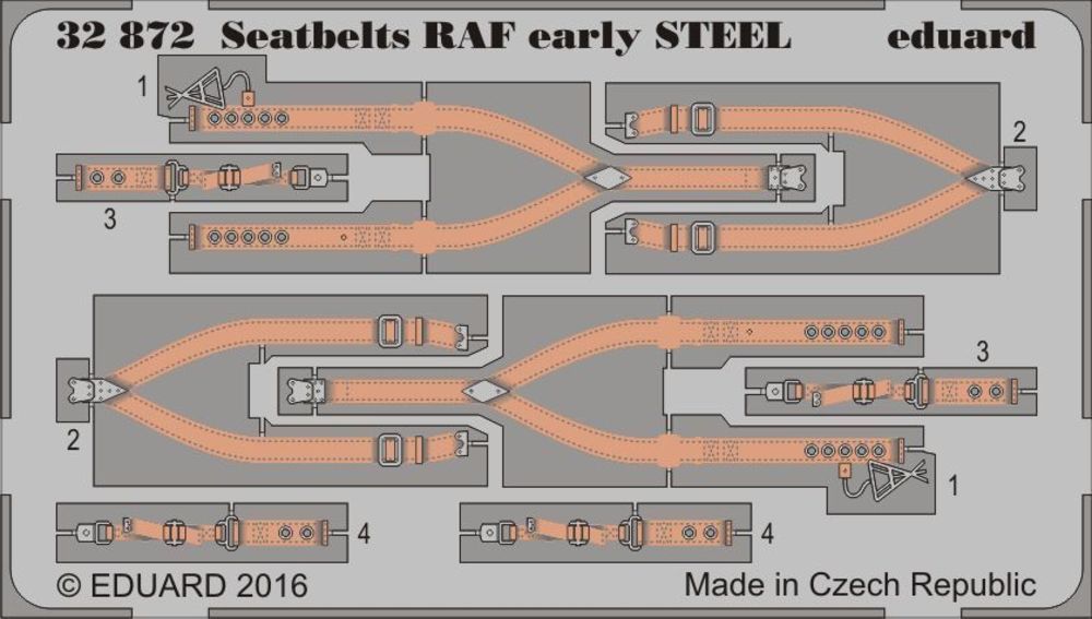 Seatbelts RAF early STEEL