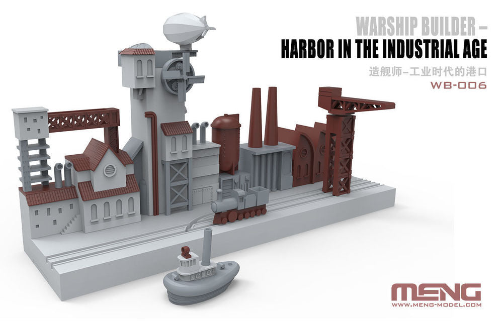 Warship Builder-Harbor In The Industrial Age (CARTOON MODEL)