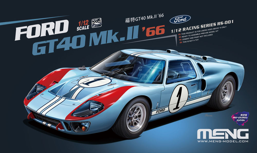 Ford GT40 Mk.II 66 (Pre colored Edition)