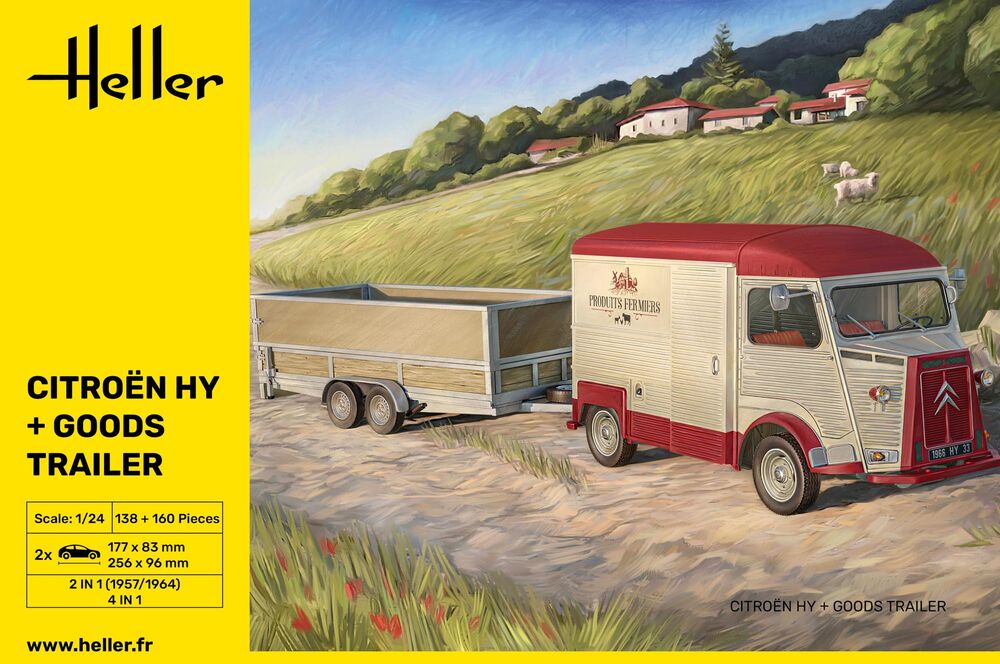 Citroen HY + Goods Trailer