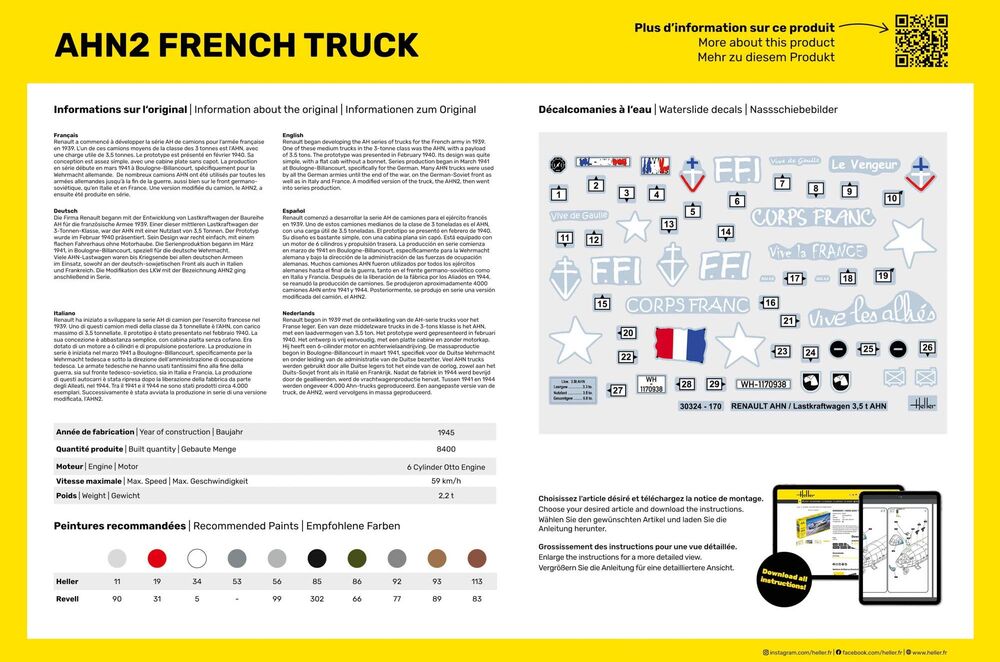 STARTER KIT AHN2 French Truck