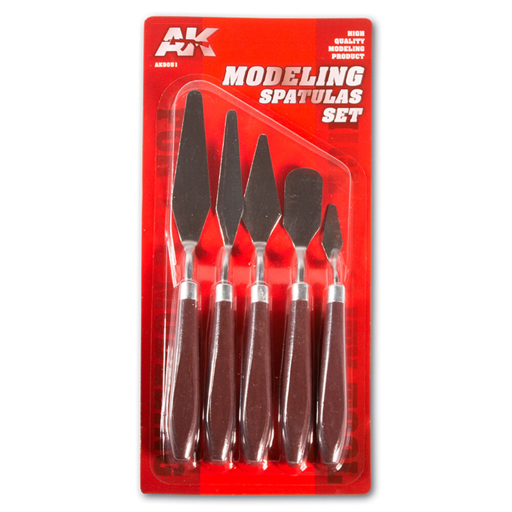 SET DE ESP��TULAS PARA MODELISMO / MODELISM SPATULAS SET