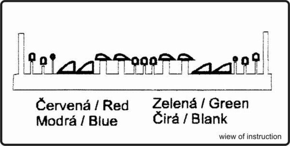 Navigation light, Clear, red, blue, green