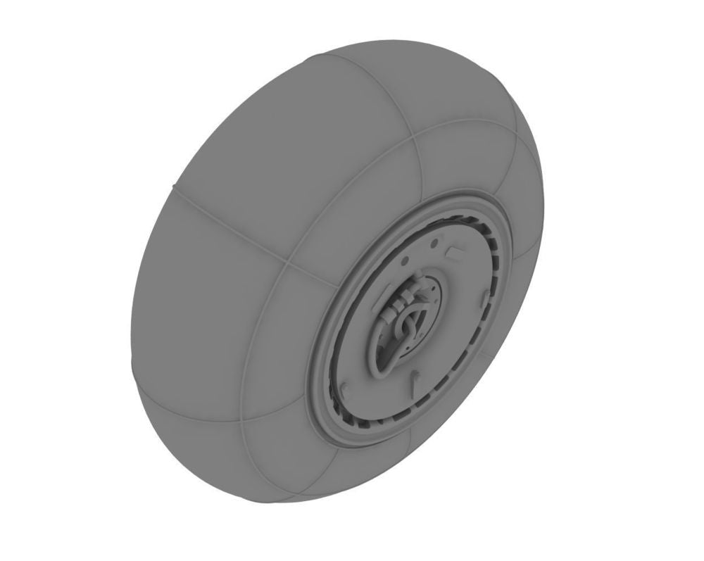 Bf 110 C/D main undercarriage wheels