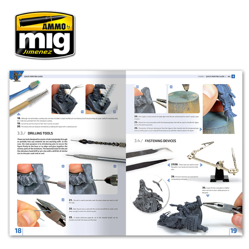 ENCYCLOPEDIA OF FIGURES MODELLING TECHNIQUES - Vol. 0 Quick Guide for Painting (English)