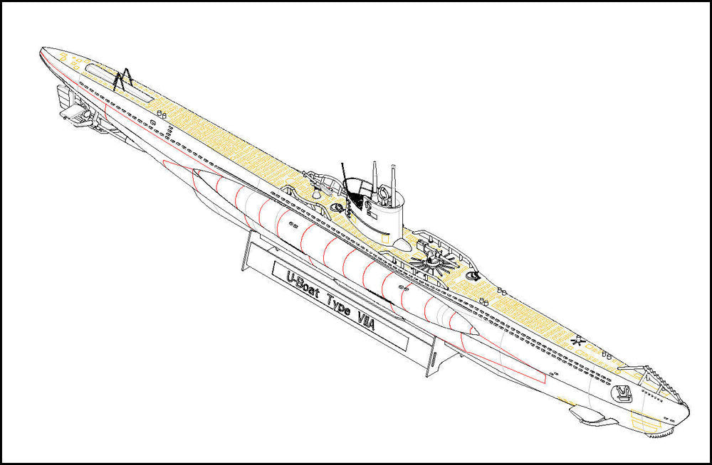 DKM Navy Type VII-A U-Boat