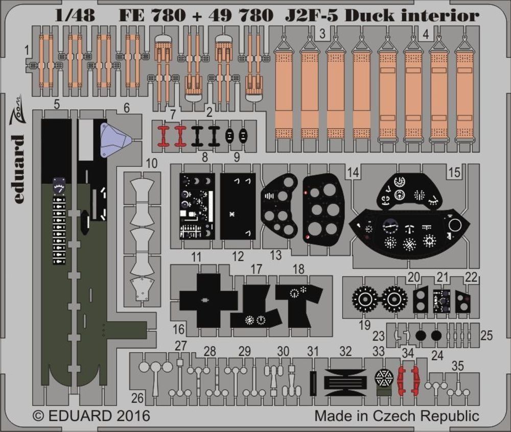 J2F-5 Duck interior for Merit