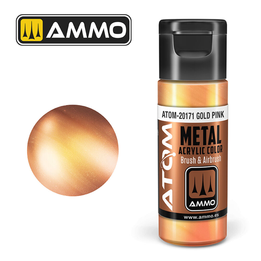 ATOM METALLIC Gold Pink