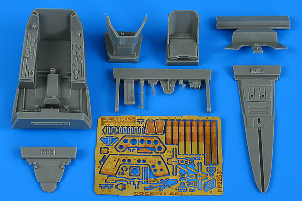 Fw 190A-8 cockpit set for HASEGAWA