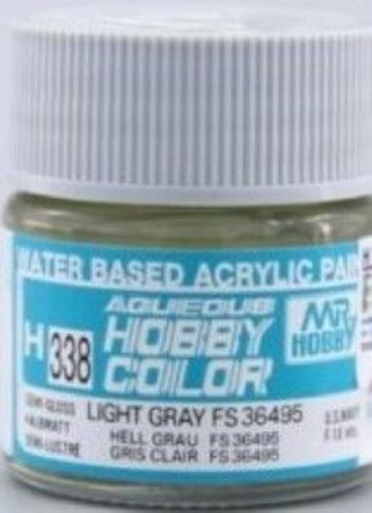 Mr Hobby -Gunze Aqueous Hobby Colors (10 ml) Light Gray FS36495