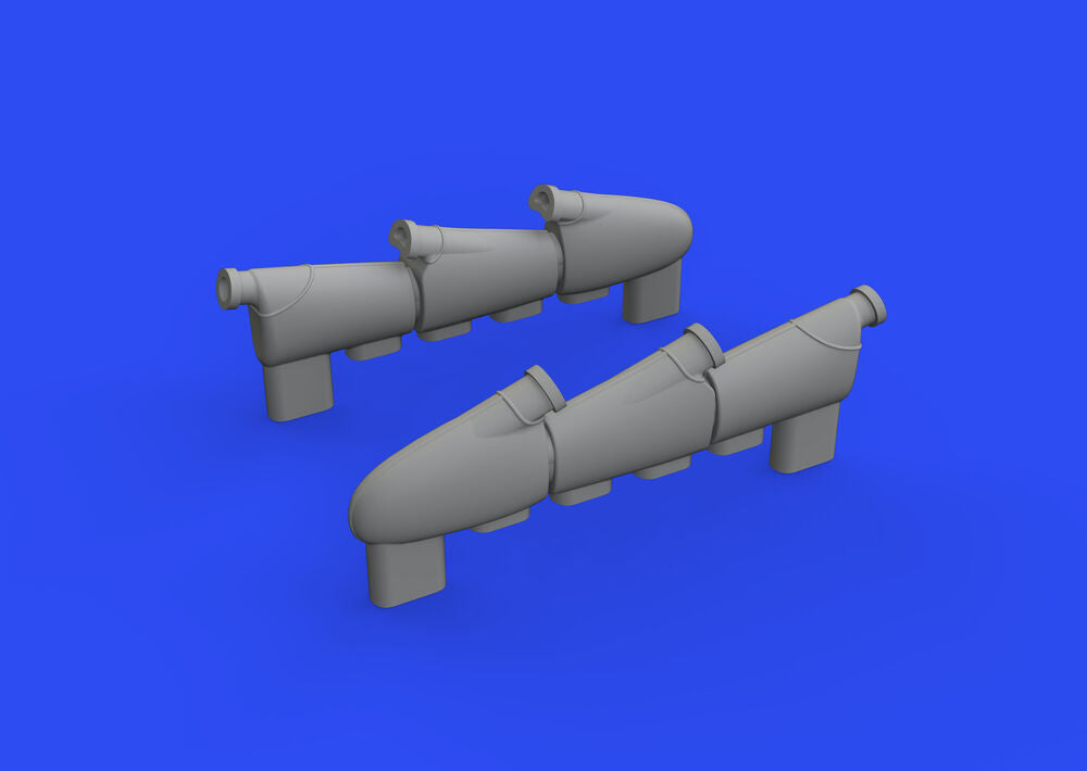 Hurricane Mk.I exhaust stacks for ARMA HOBBY