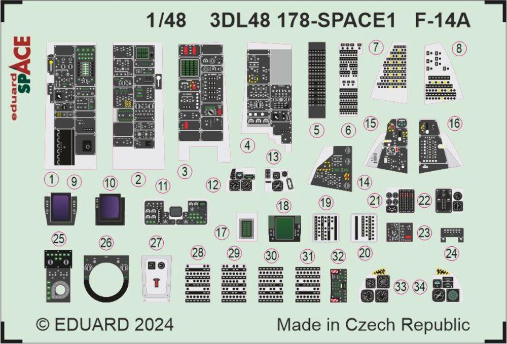 F-14A SPACE  GREAT WALL HOBBY