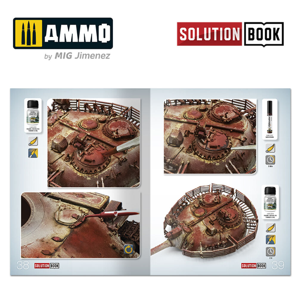 SOLUTION BOOK 12 - How to Paint Realistic Rust (English, Castellano, Fran��ais, Deutsch)