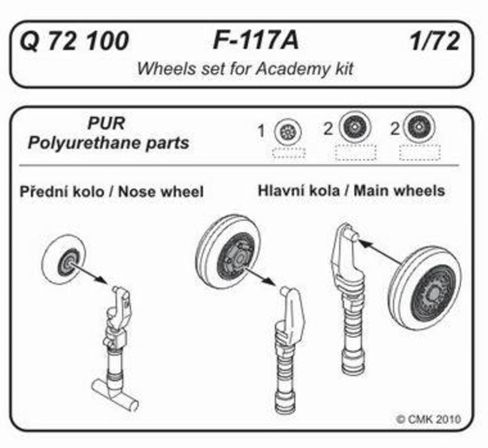 F-117A Wheels