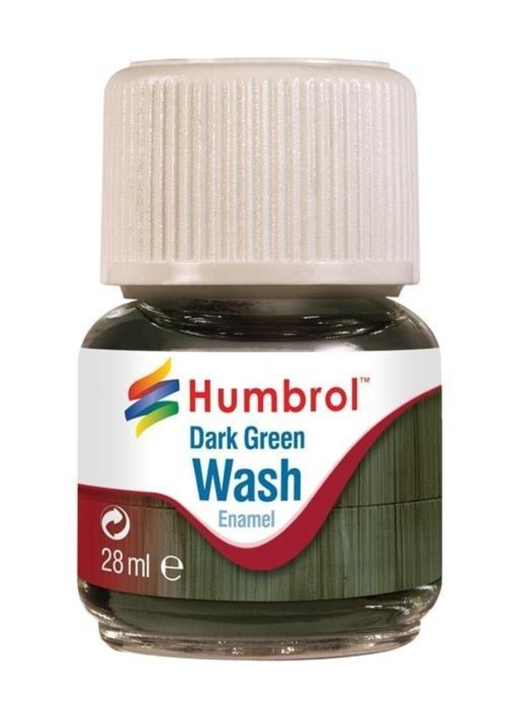 Humbrol Enamel Wash Dark Green 28 ml