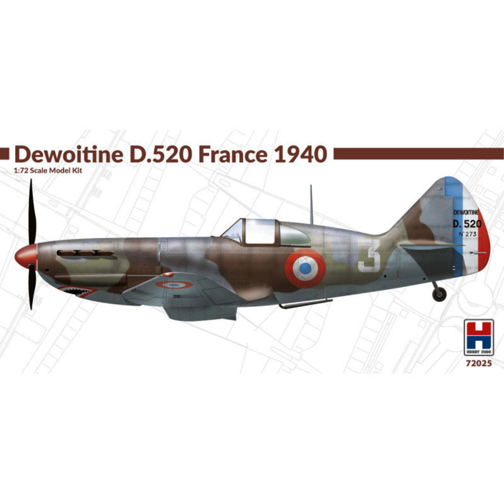 Dewoitine D.520 France 1940