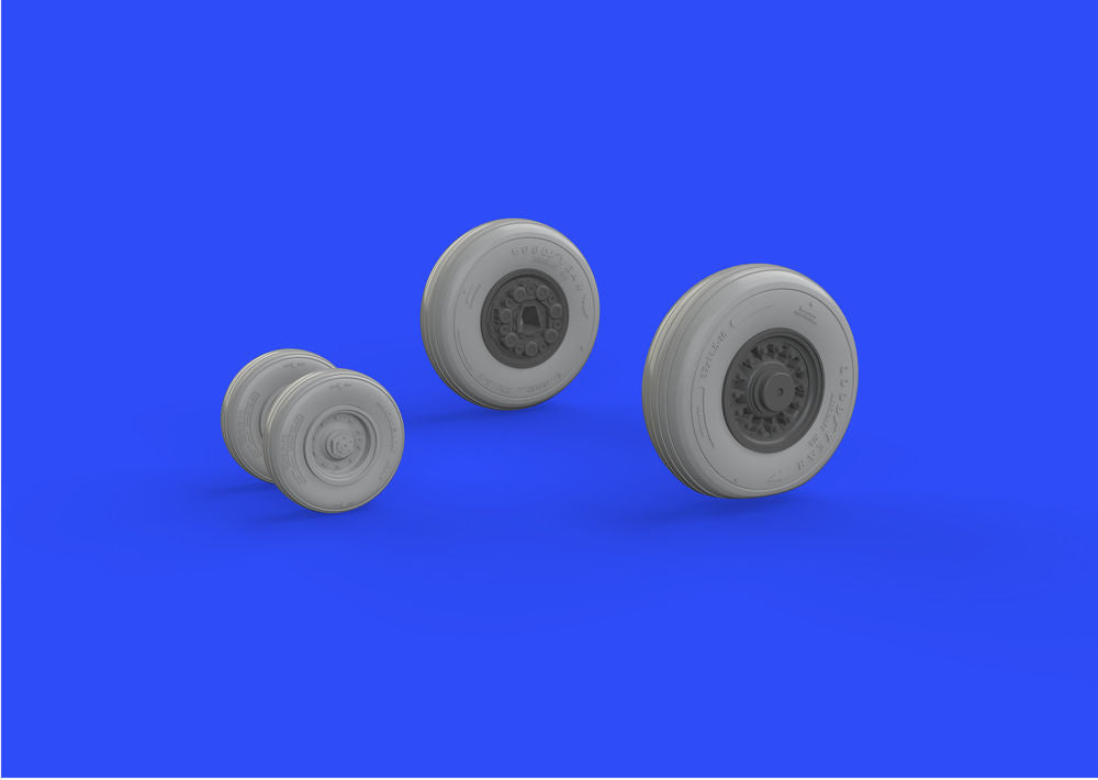 F-14A wheels for Tamiya