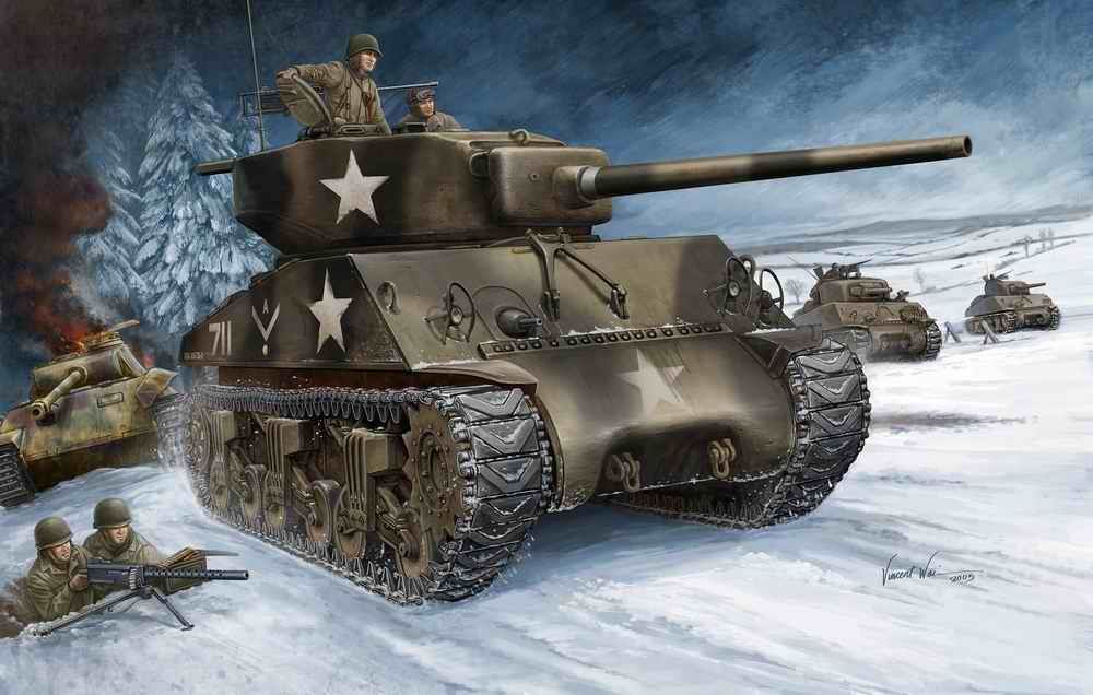 U.S M4A3   (76W)  TANK