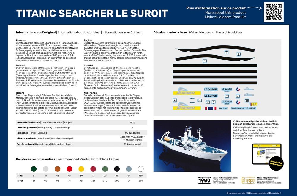 STARTER KIT Titanic Searcher Le Suroit