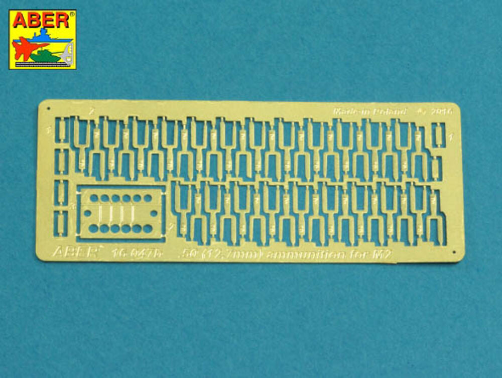 .50 cal. Ammunition for U.S. M2 Machine Gun