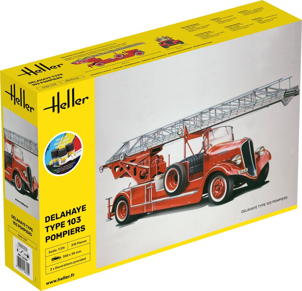 STARTER KIT Delahaye Type 103 Pompiers