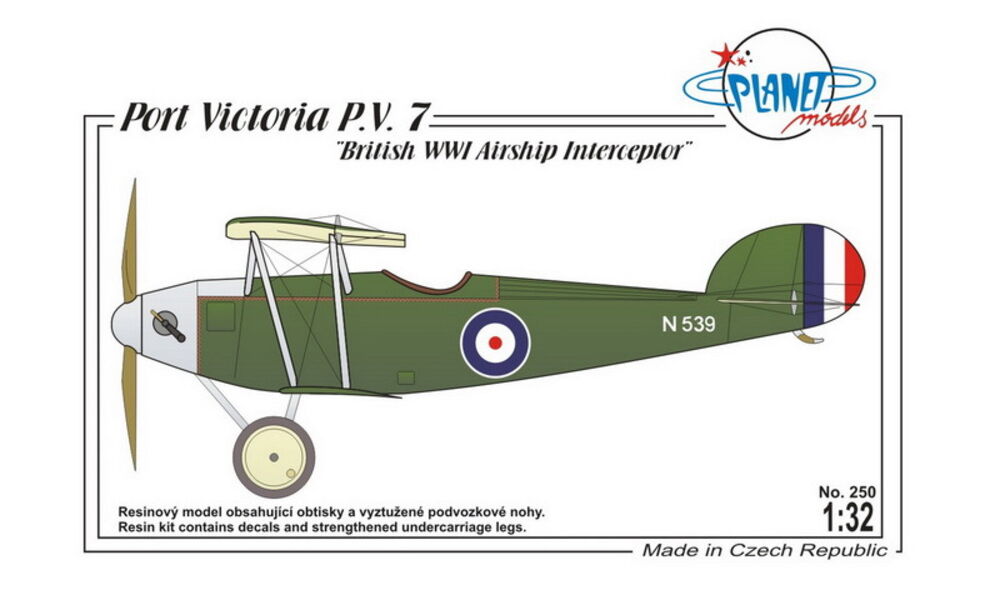 Port Victoria P.V.7 British WWI Airs.In.