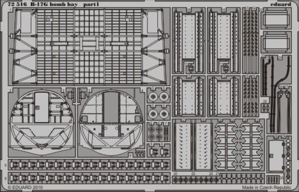 B-17G bomb bay for Revell