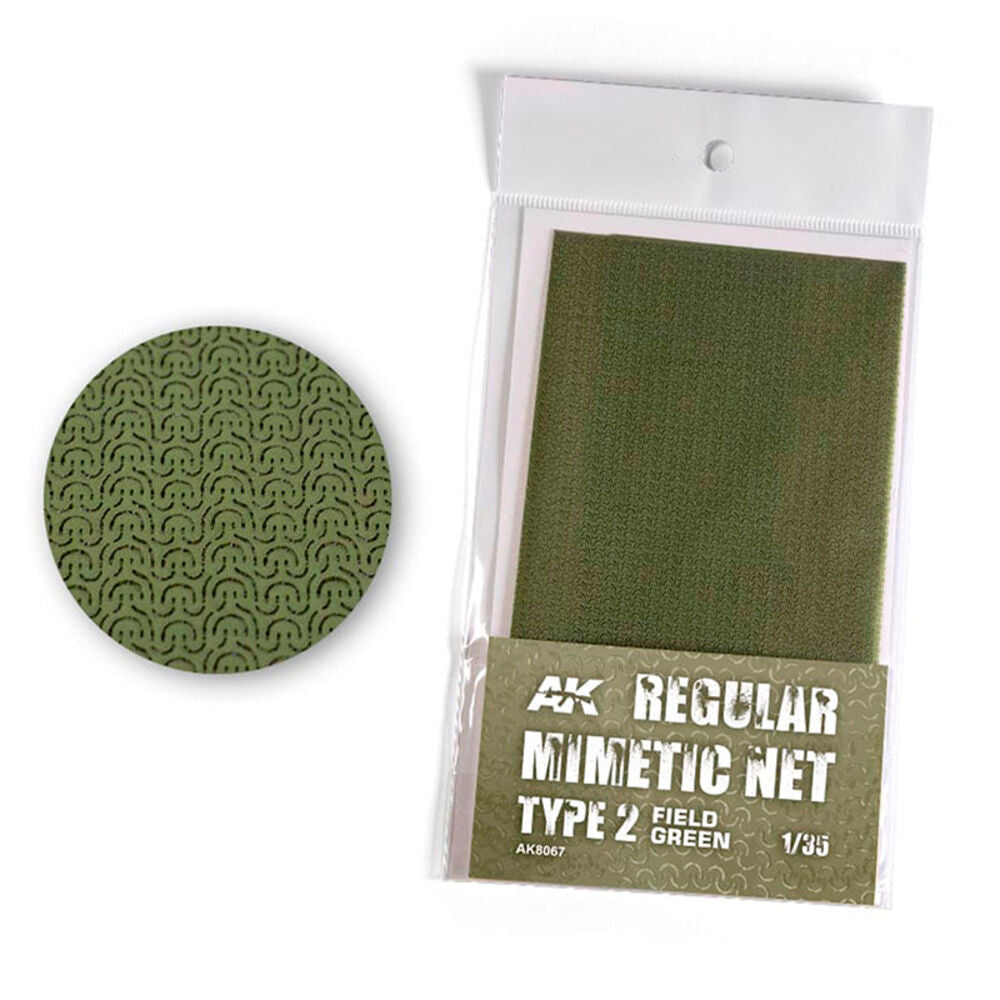 REGULAR CAMOUFLAGE NET Type 2 FIELD GREEN