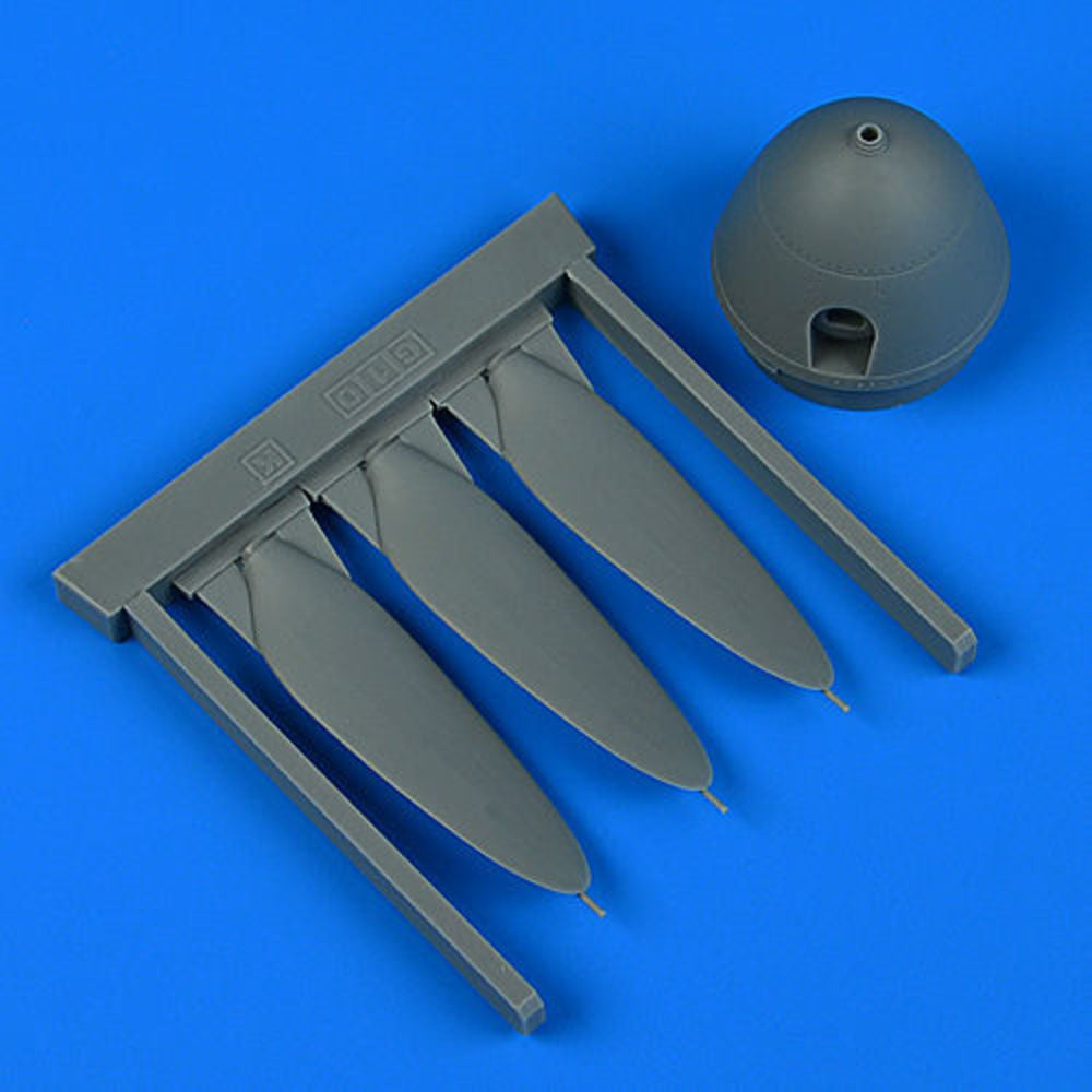 Bf 109G-10/K propeller for Revell