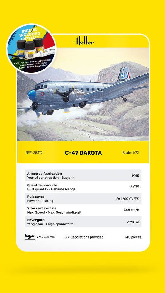 STARTER KIT C-47 Dakota