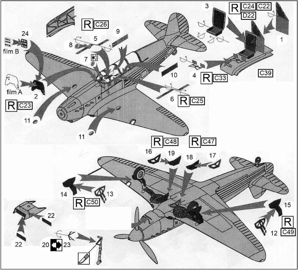 Yak-7A (ICM kit)