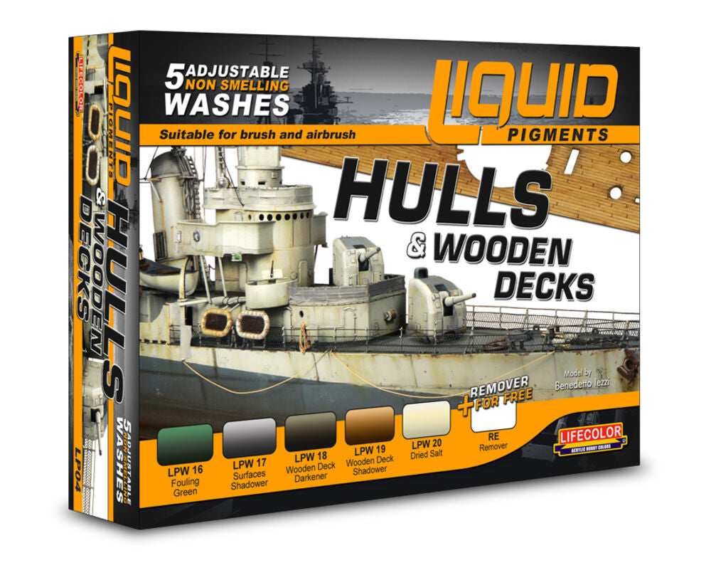 Liquid Pigments Hulls & Wooden Decks