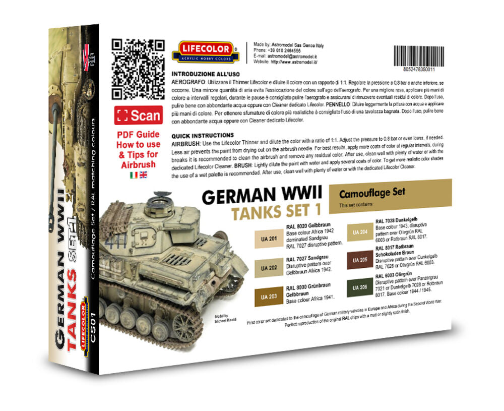 German vehicle WWII set n.1