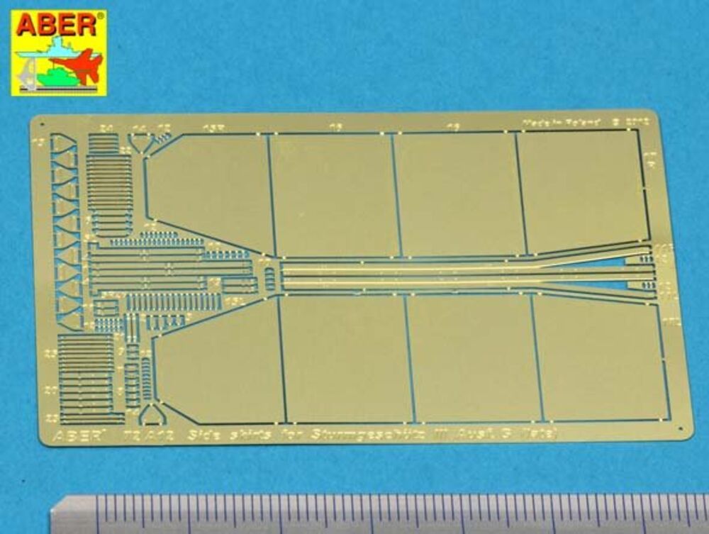 Side skirts for Stug. III (Late)