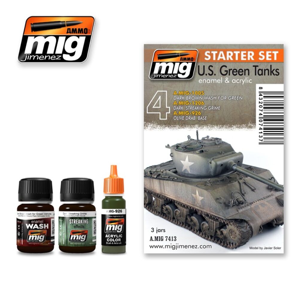 US Green Tanks Starter Set