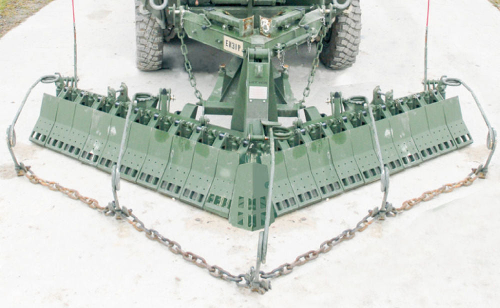 Chain & spring Hanger for M1132 Stryker