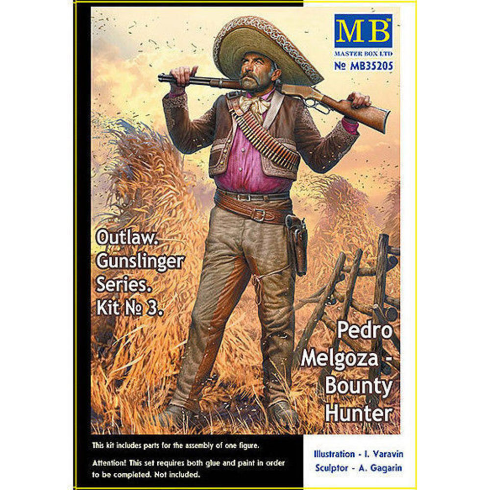 Outlow. Gunslinger series. Kit No.3. Pedro Melgoza - Bounty Hunter