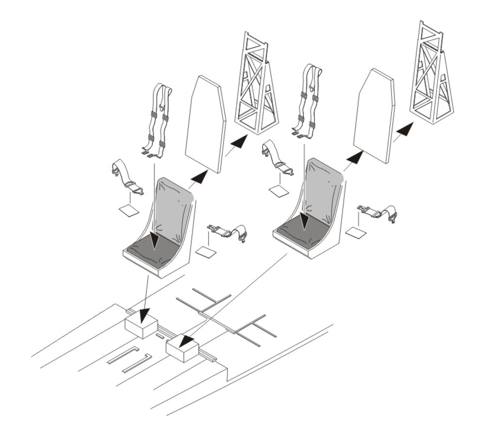 B-17 Flying Fortress Seats