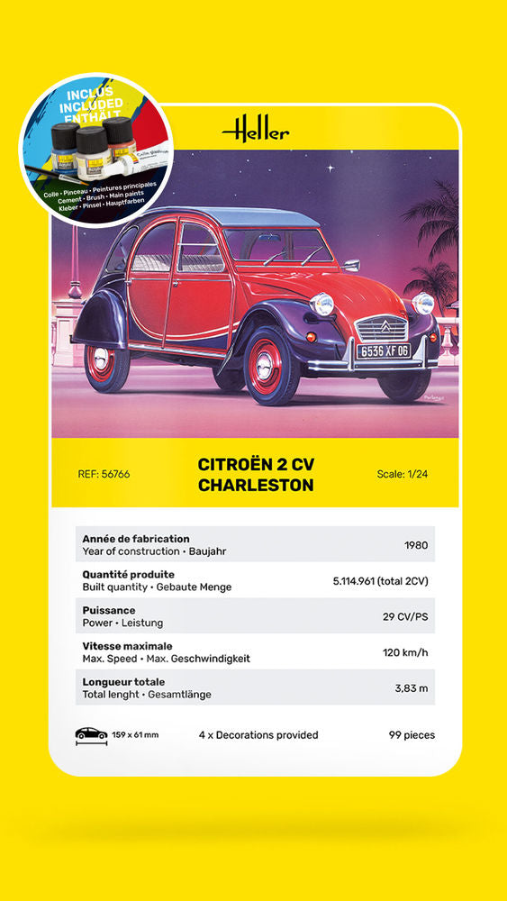 STARTER KIT Citroen 2CV Charleston